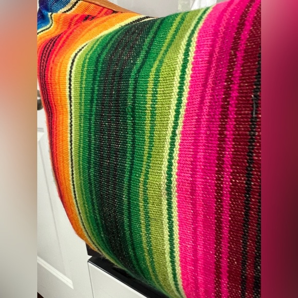 Franco Figgesi Bohemian Pink Multi Colored Guatemalan Purse Bag Vegan Leather - Picture 10 of 16